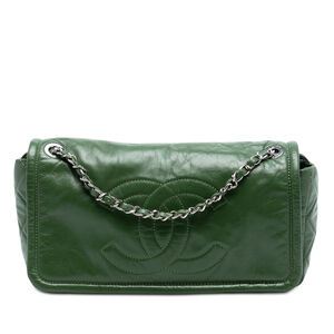 Pre-Loved Chanel CC Quilted Calfskin Flap